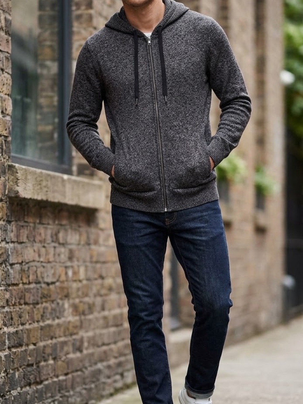John Varvatos Hooded Sweater